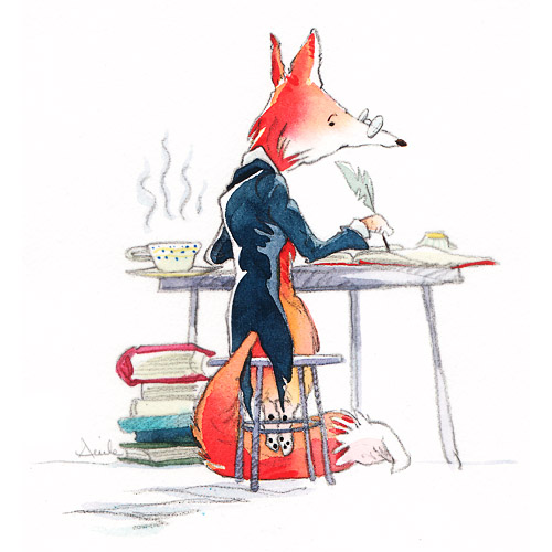 Foxy book reviewer